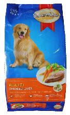 Smart Heart Adult Dog Food, Smoked Liver, 20 Kg